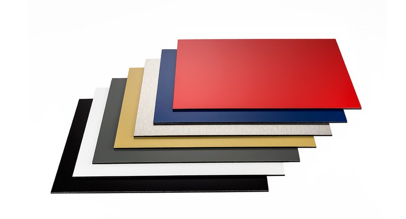 Visual do produto Placa de ACM